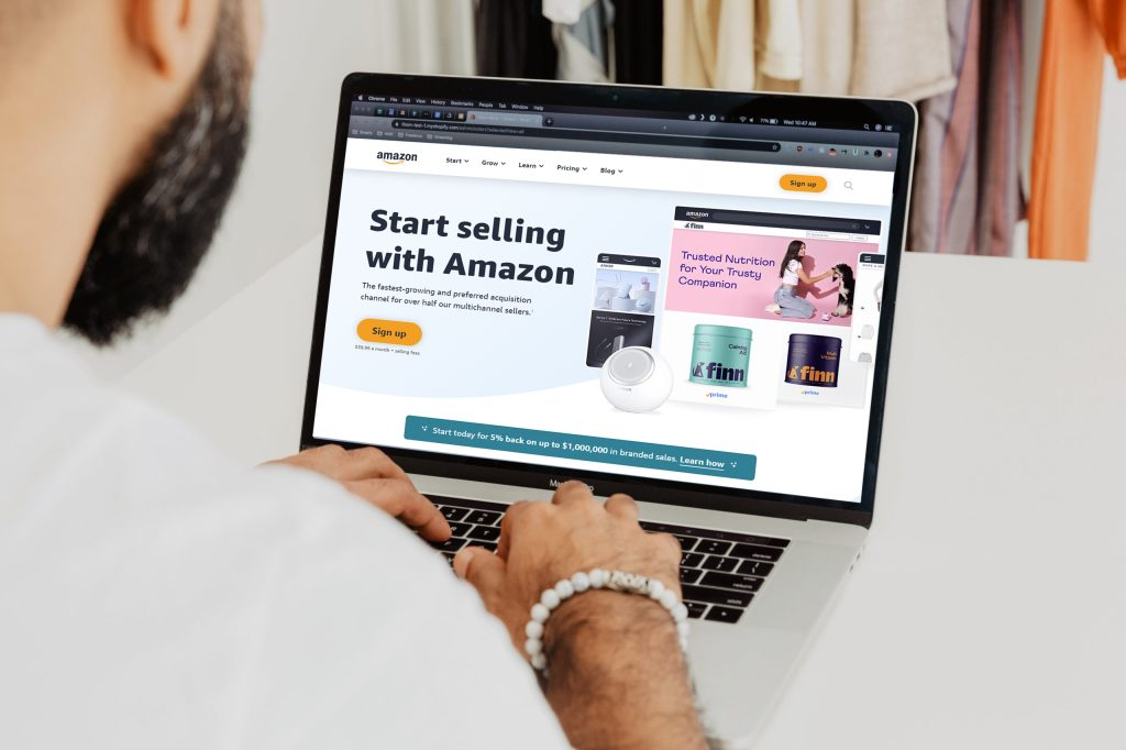 Service to set up Amazon Business account for B2B sellers and organizations