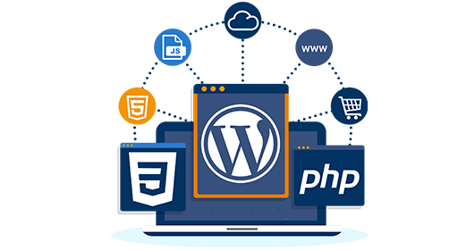 Creative WordPress website design agency crafting modern websites